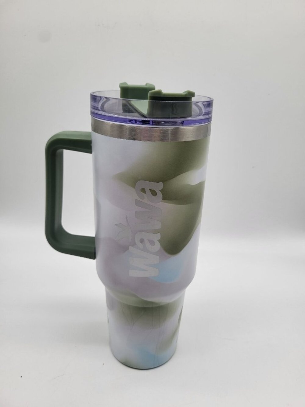 WAWA 2024 Limited Edition Lake Vacuum Insulated Marble Tumbler 40oz Green
